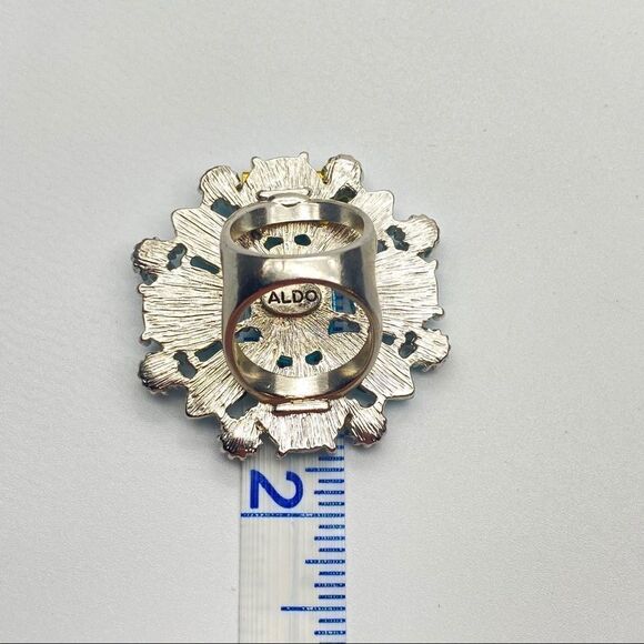 Aldo Turquoise Statement Southwest Ring size 7‎ - Picture 5 of 13